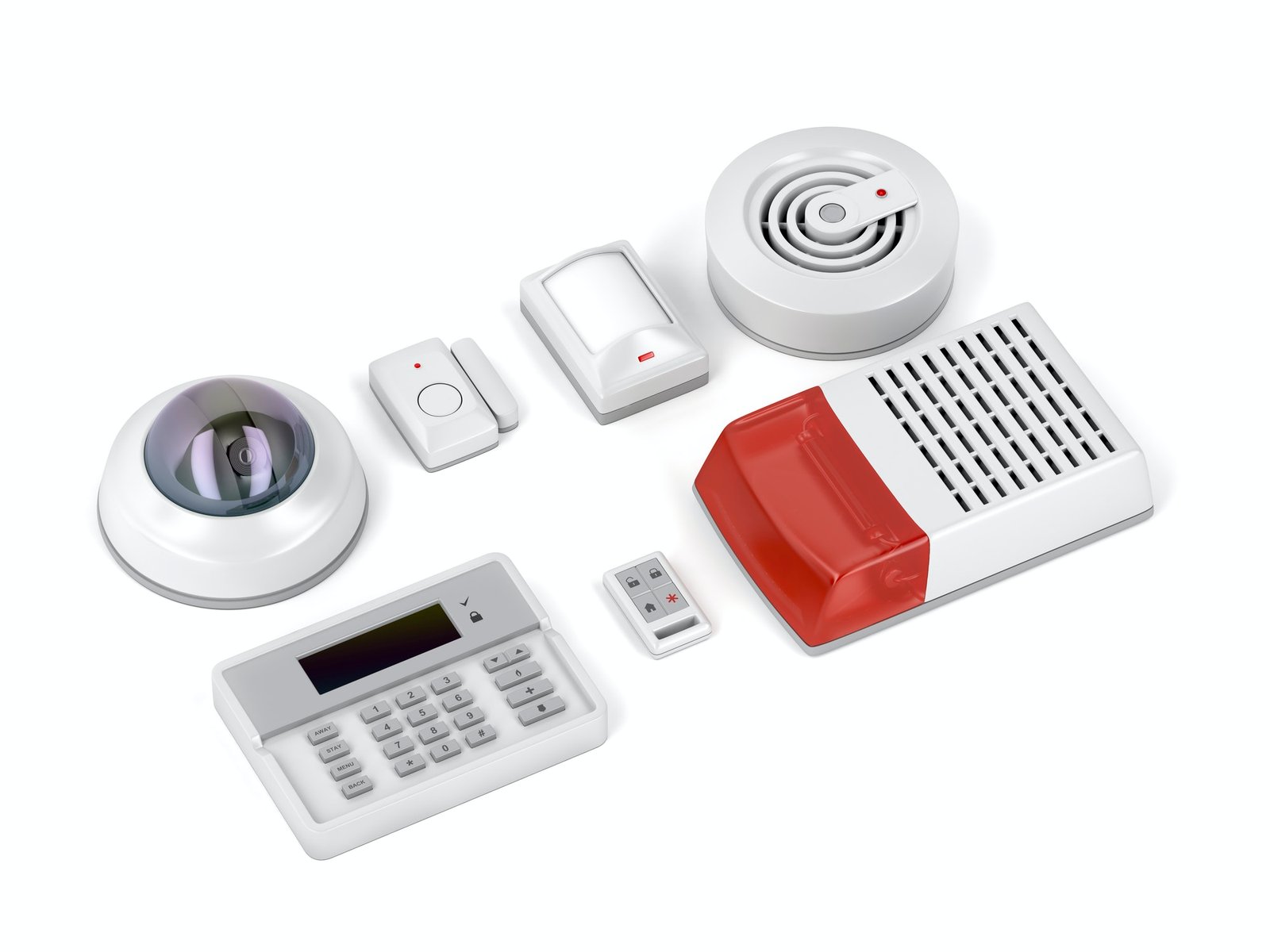 Home security electronic devices